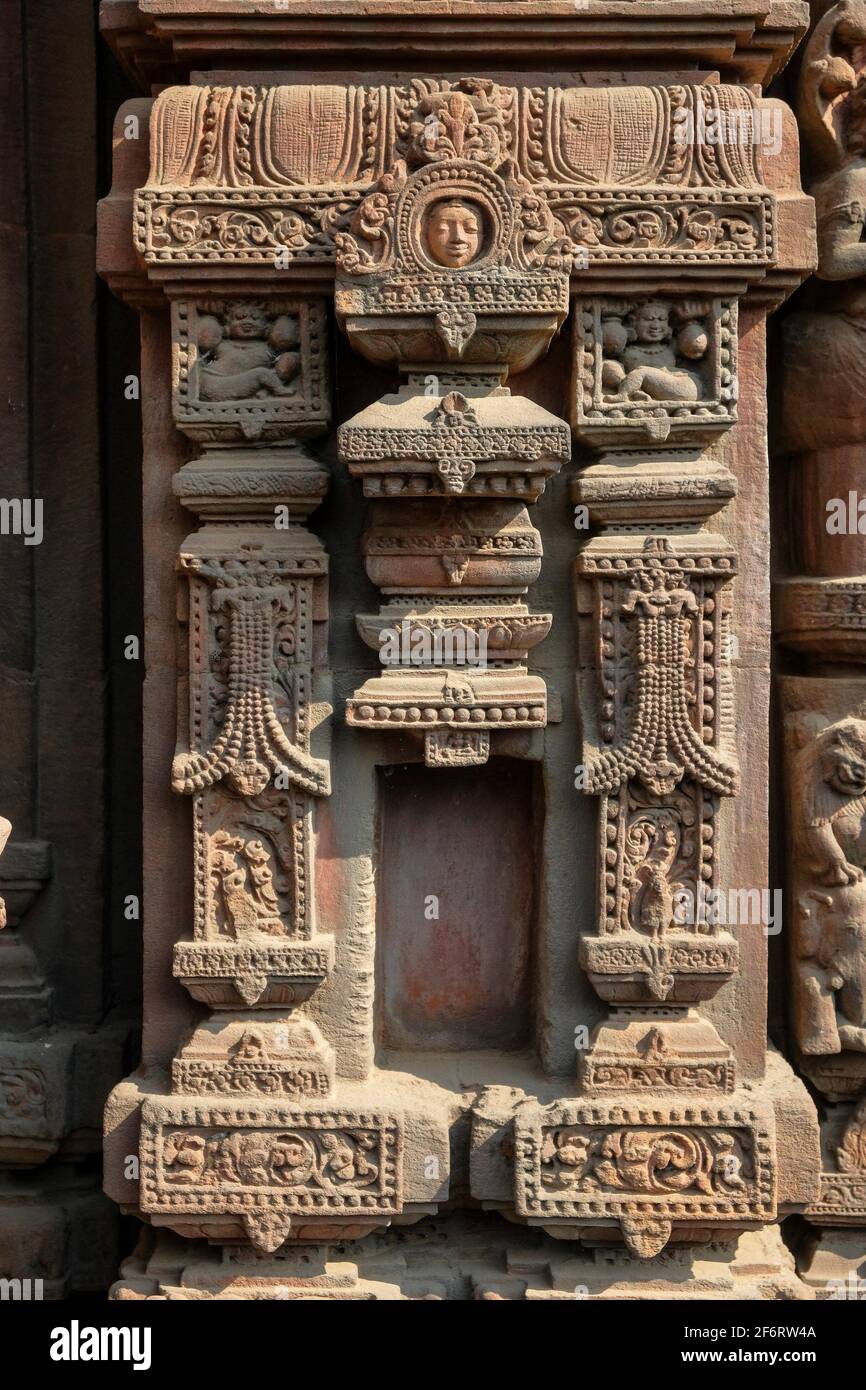 Mukteshwar Temple es un templo hindú del siglo 10th dedicado a Shiva, situado en Bhubaneswar, Odisha, India. Foto de stock