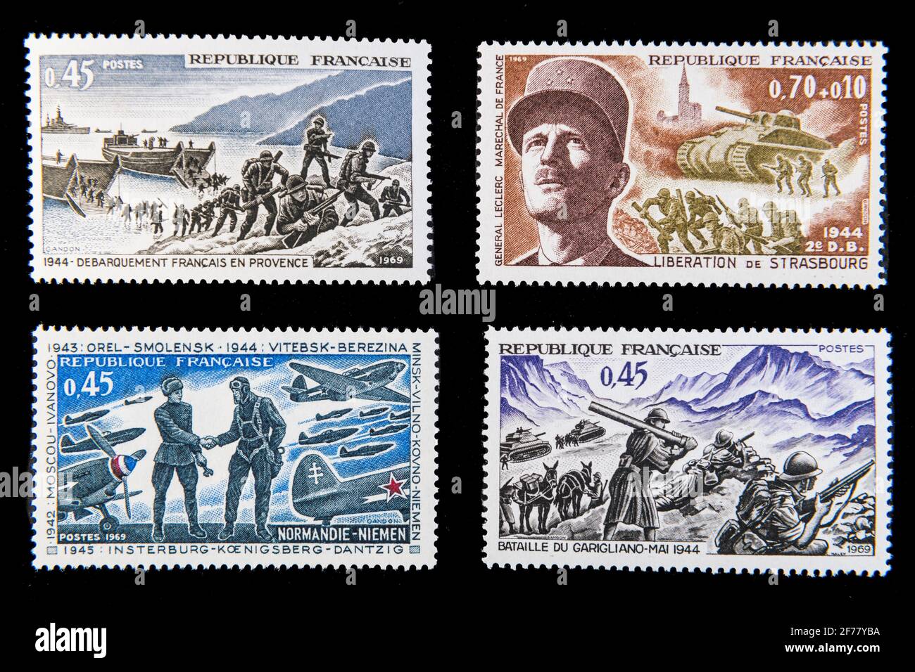 Francia, París, sellos, Segunda Guerra Mundial Fotografía de stock - Alamy