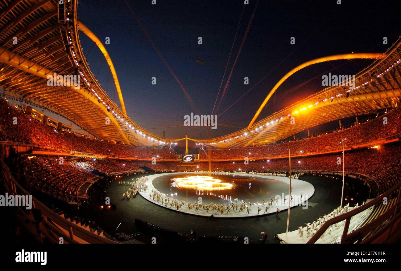 LOS JUEGOS OLÍMPICOS DE ATENAS. La apertura de los Juegos olímpicos