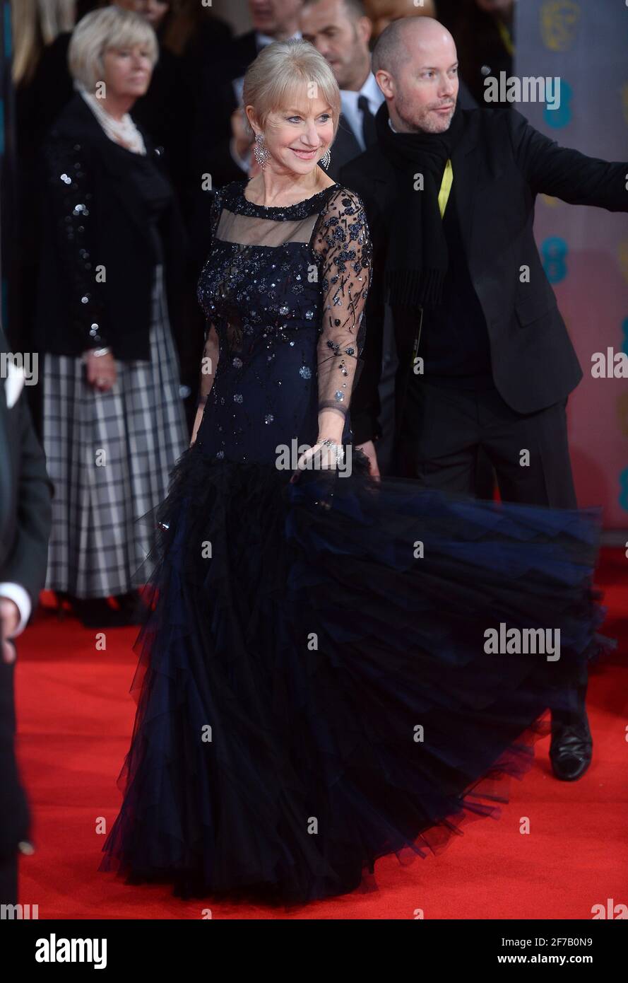Londres, Reino Unido. 16 Febrero 2014 British Academy Film Awards - alfombra roja BAFTA Foto de stock