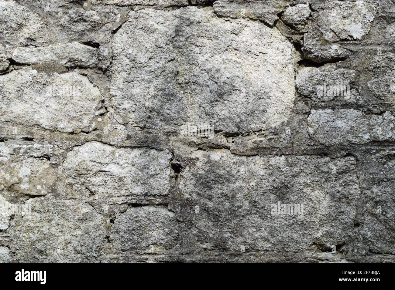 Muro de piedra pálida paisaje Foto de stock