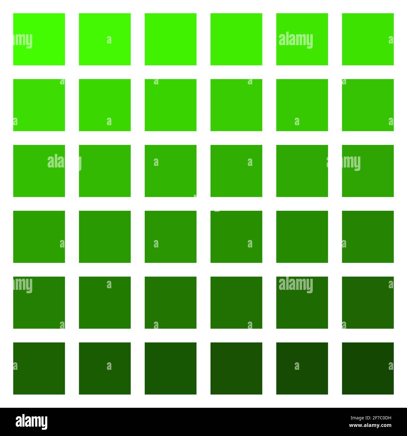 Paleta de colores verde Imágenes vectoriales de stock - Alamy
