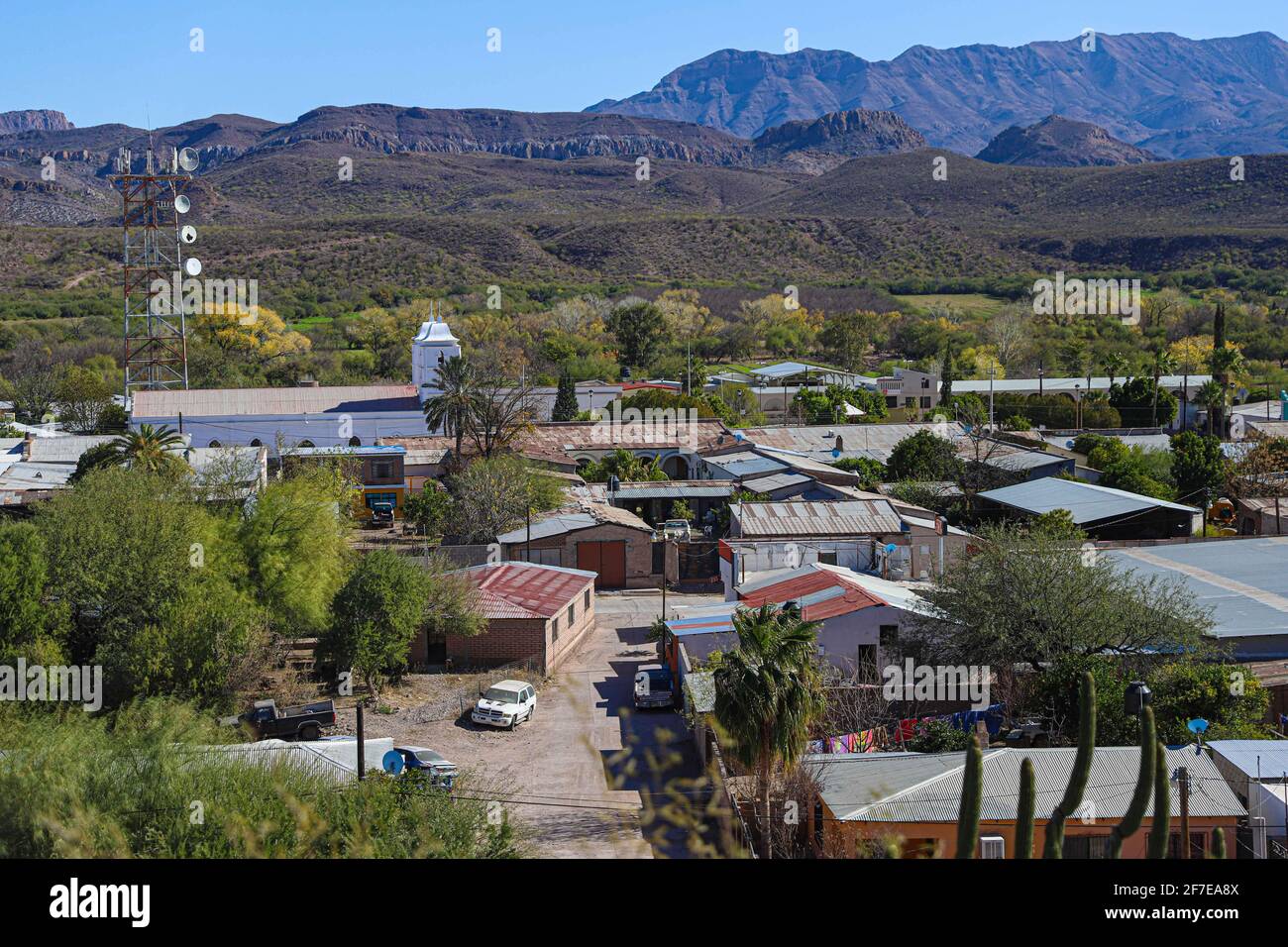 Ciudad de Villa Hidalgo. Villa Hidalgo, Sonora México. (Foto
