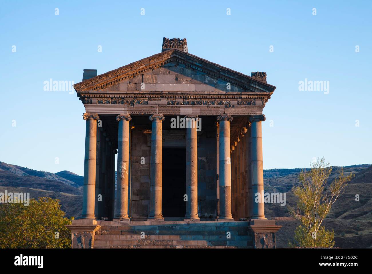 Armenia, Ereván, Garni, Templo de Garni Foto de stock