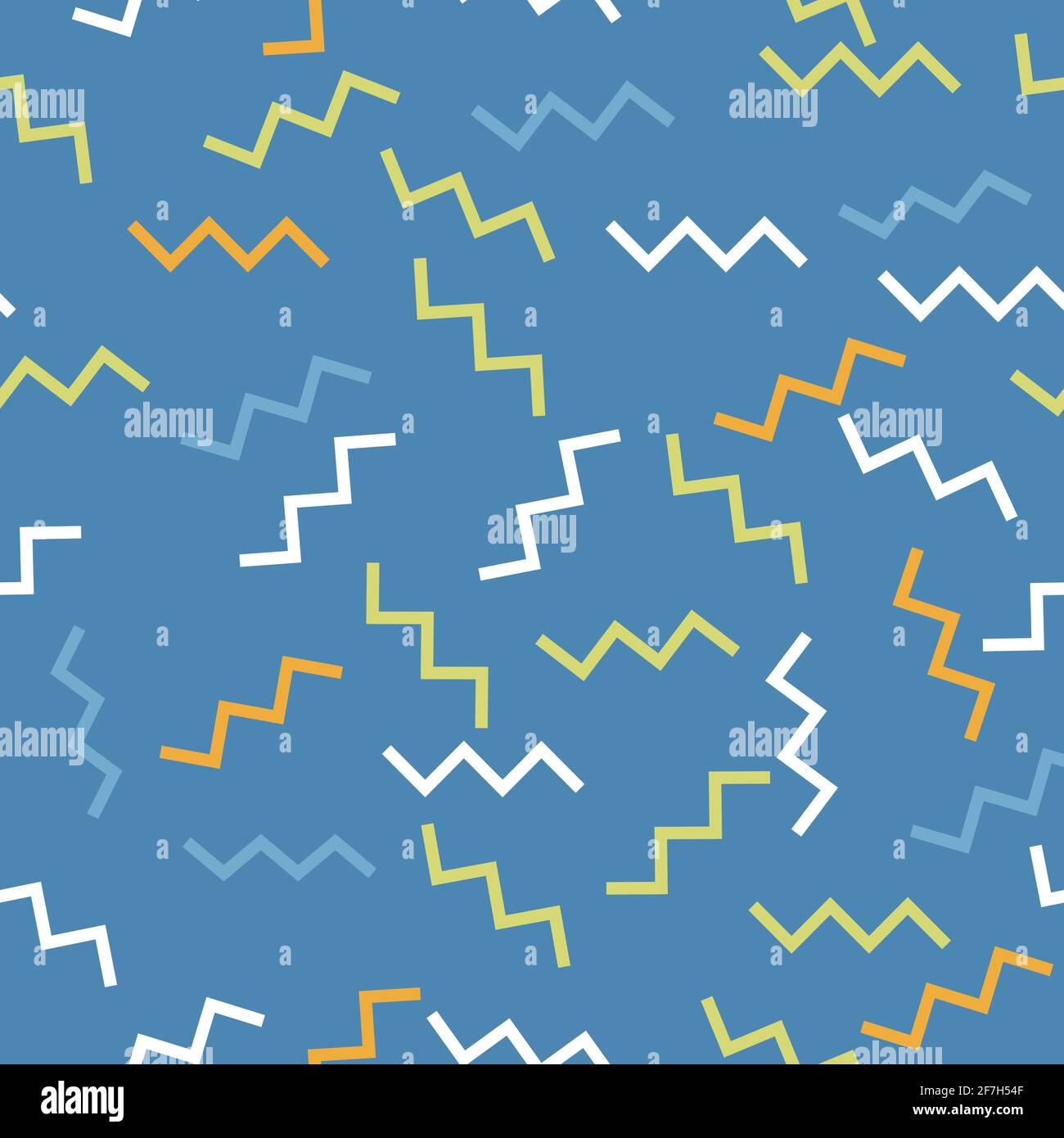 Líneas geométricas zigzag vector sin costuras patrón para papel pintado, textil , superficie, moda , fondo,azulejo, artículos de papelería, decoración del hogar, mobiliario, etc. Ilustración del Vector