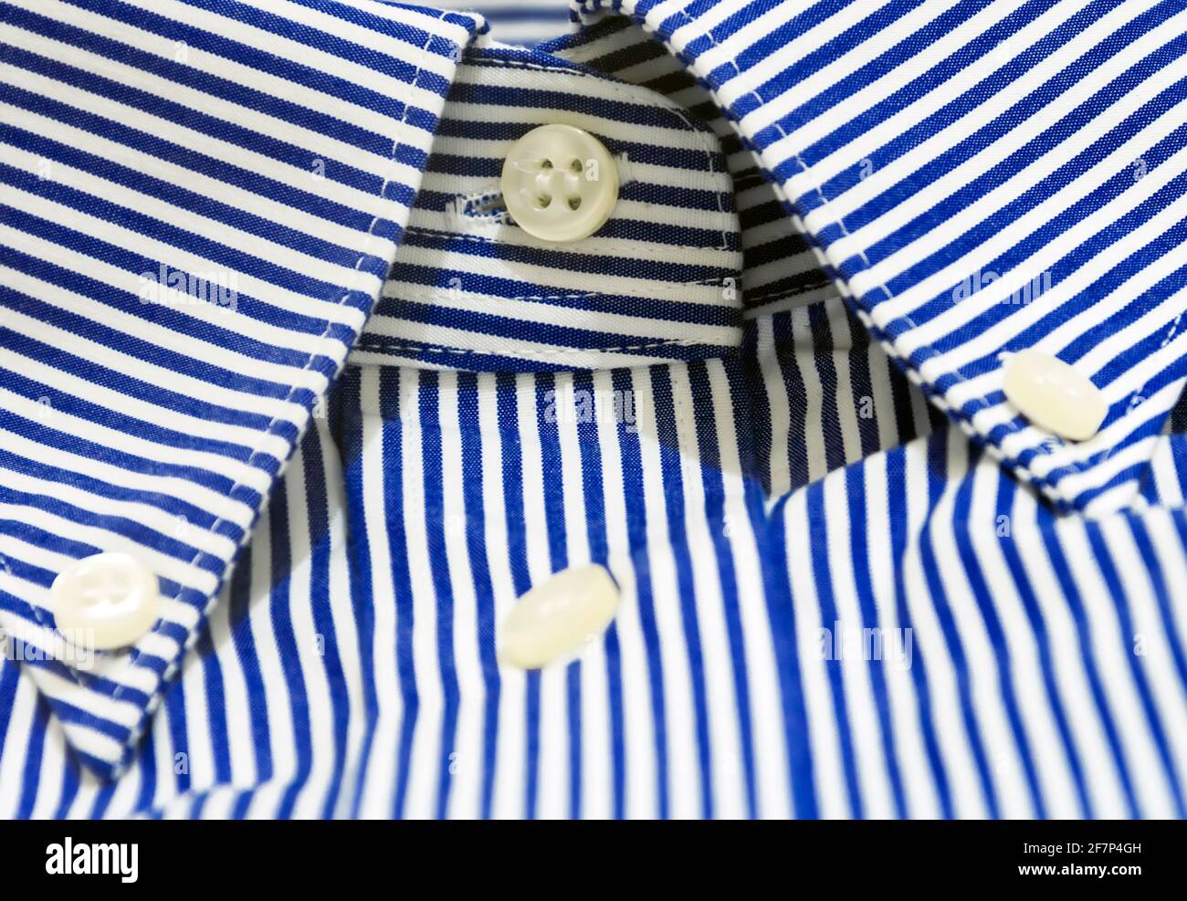 Camisa de rayas azul blanco fotografías de - Alamy