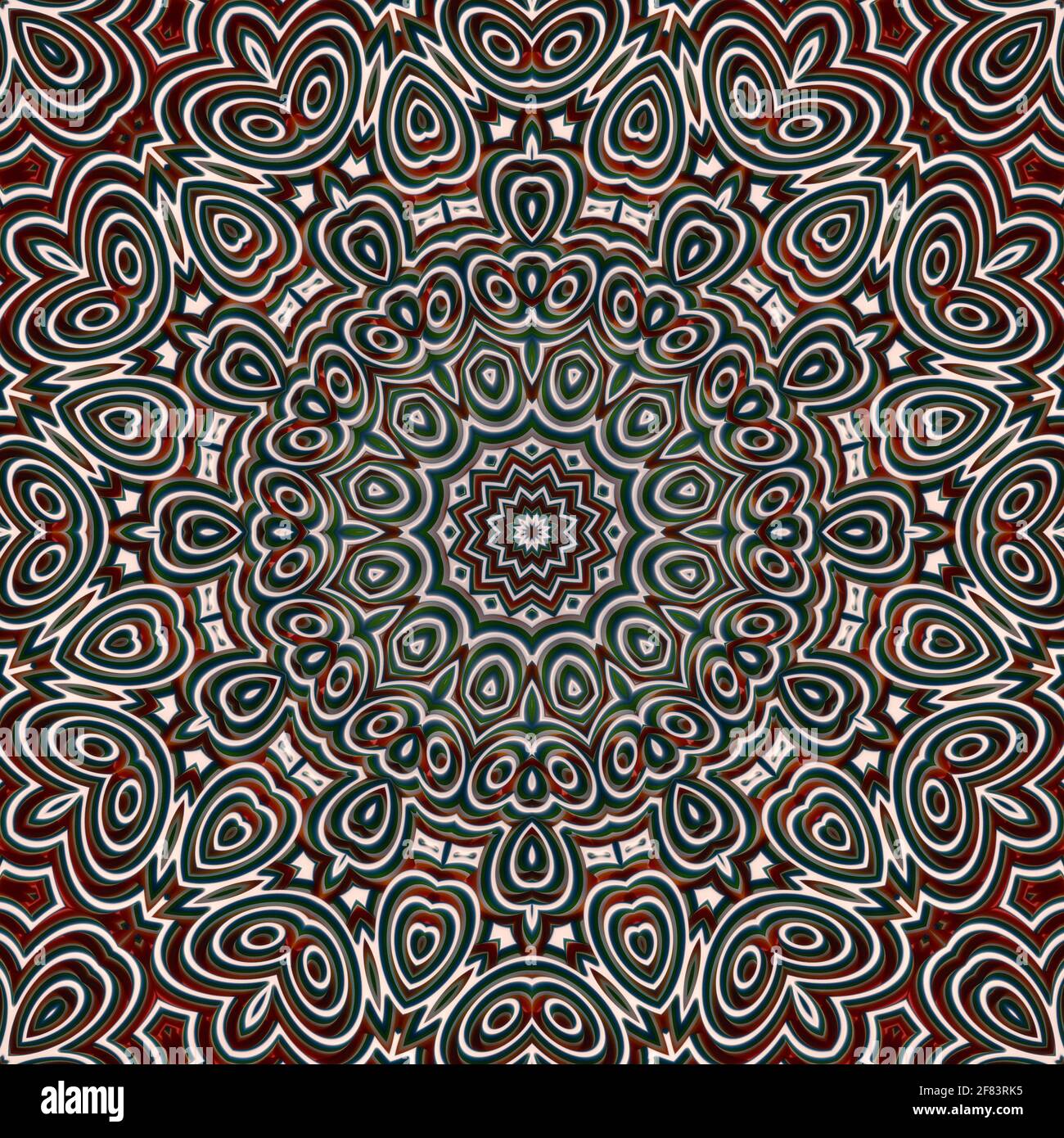 Repetir fondo de patrones de color Foto de stock