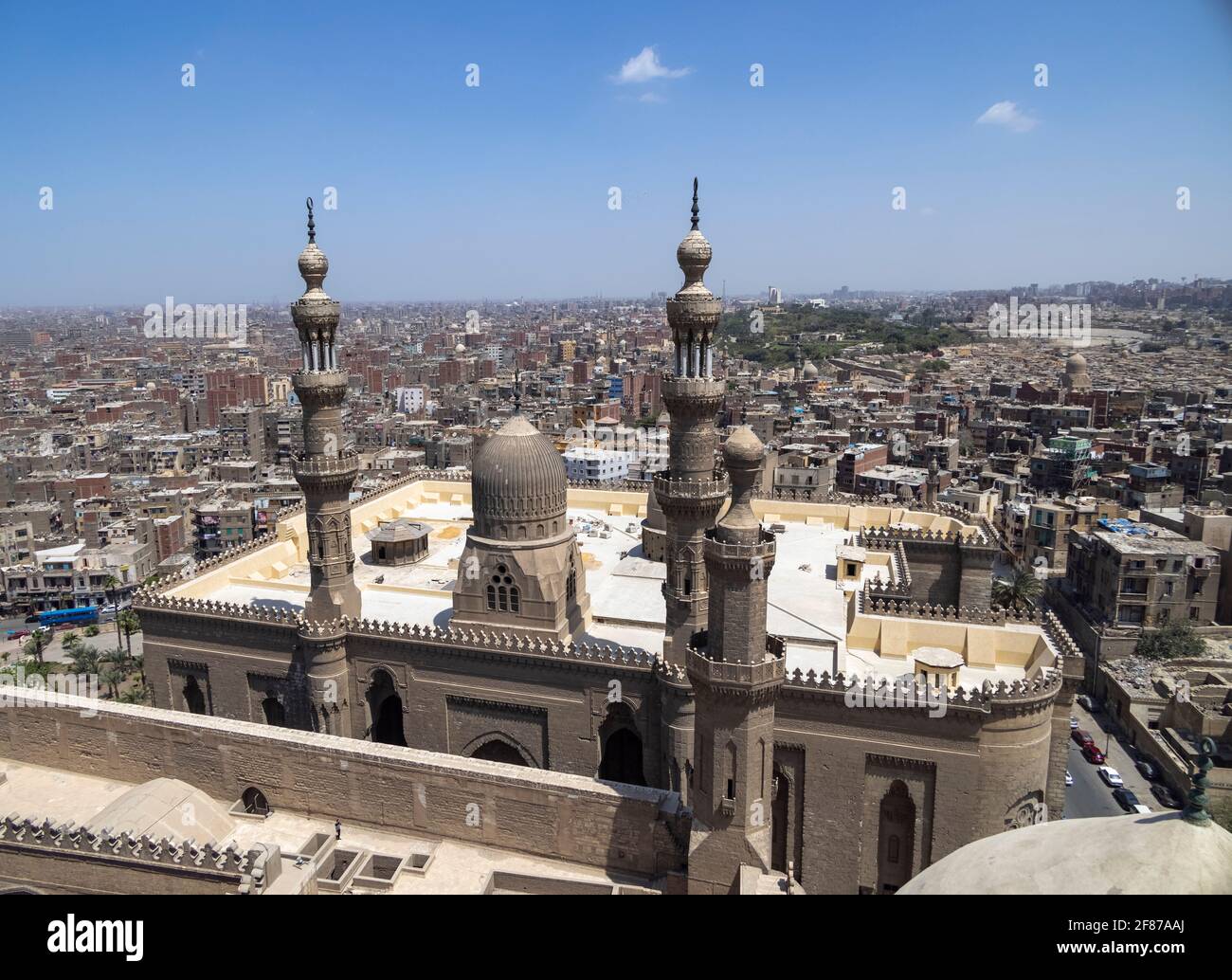 La mezquita de al-Rifa'i, El Cairo, Egipto Foto de stock