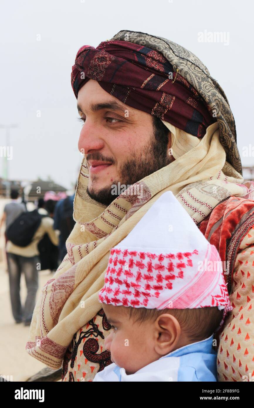 festival cultural souk okaz en taif, arabia saudita Foto de stock