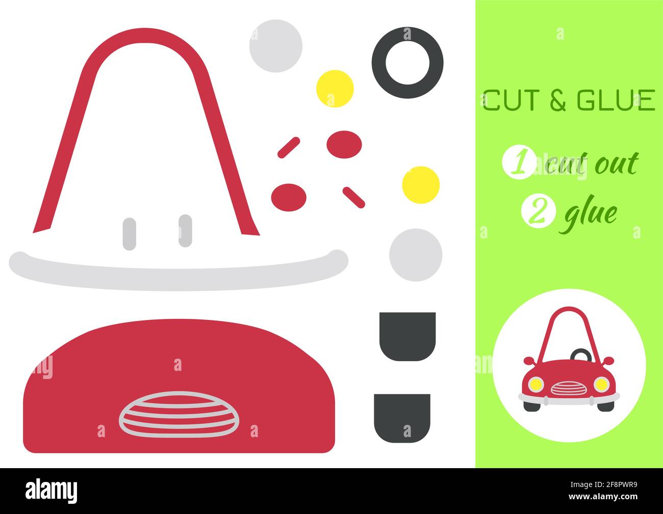 Cortar y pegar papel dibujos animados coche rojo. Página de actividad de corte y pegado de cualificaciones. Juego educativo para niños preescolares. Hoja de trabajo DIY. Juegos de lógica infantil, actividades Imagen Cortar y pegar papel dibujos animados coche rojo. Página de actividad de corte y pegado de cualificaciones. Juego educativo para niños preescolares. Hoja de trabajo DIY. Juegos de lógica infantil, actividades Imagen