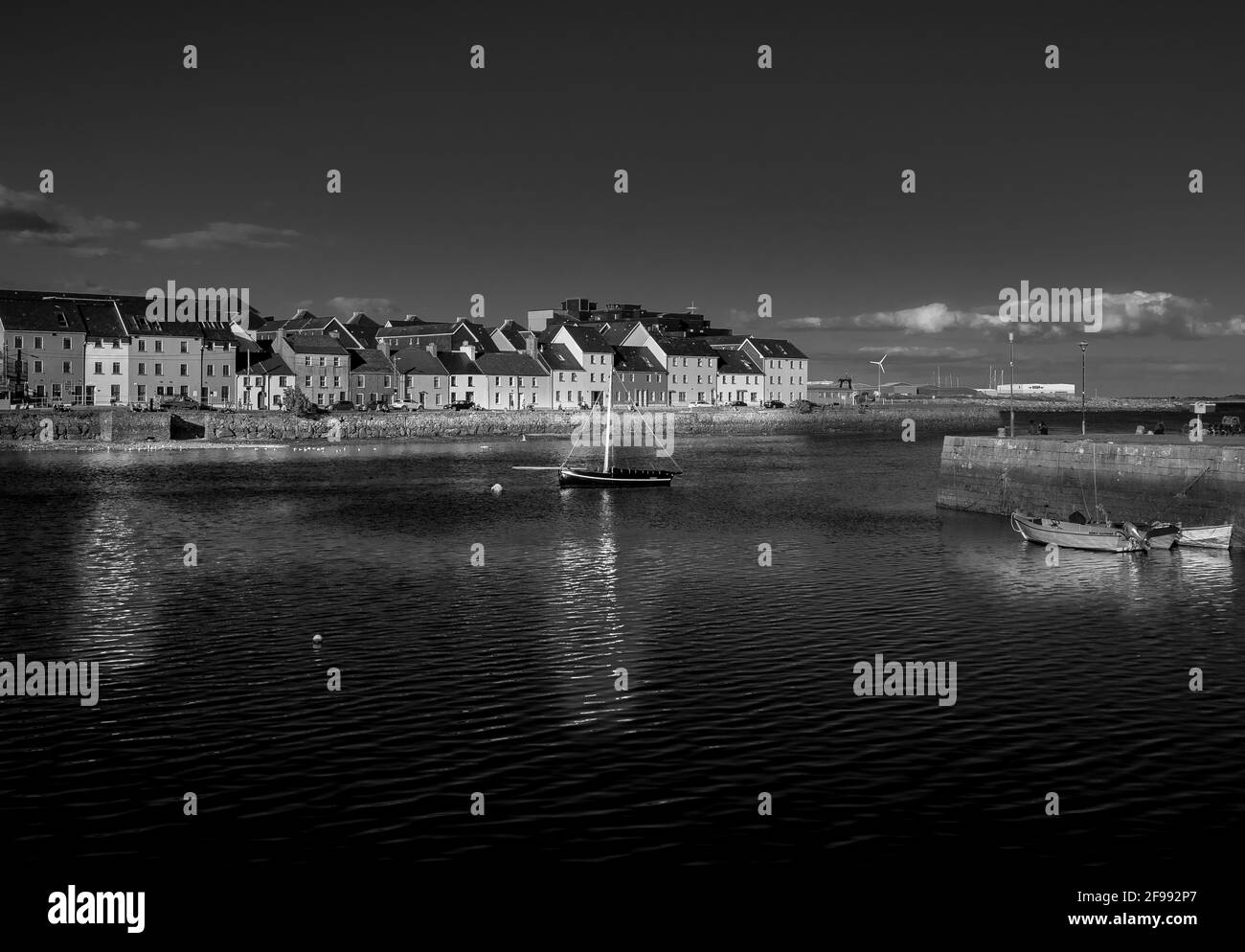 Claddagh Galway en Irlanda - Fotografía Artística Foto de stock