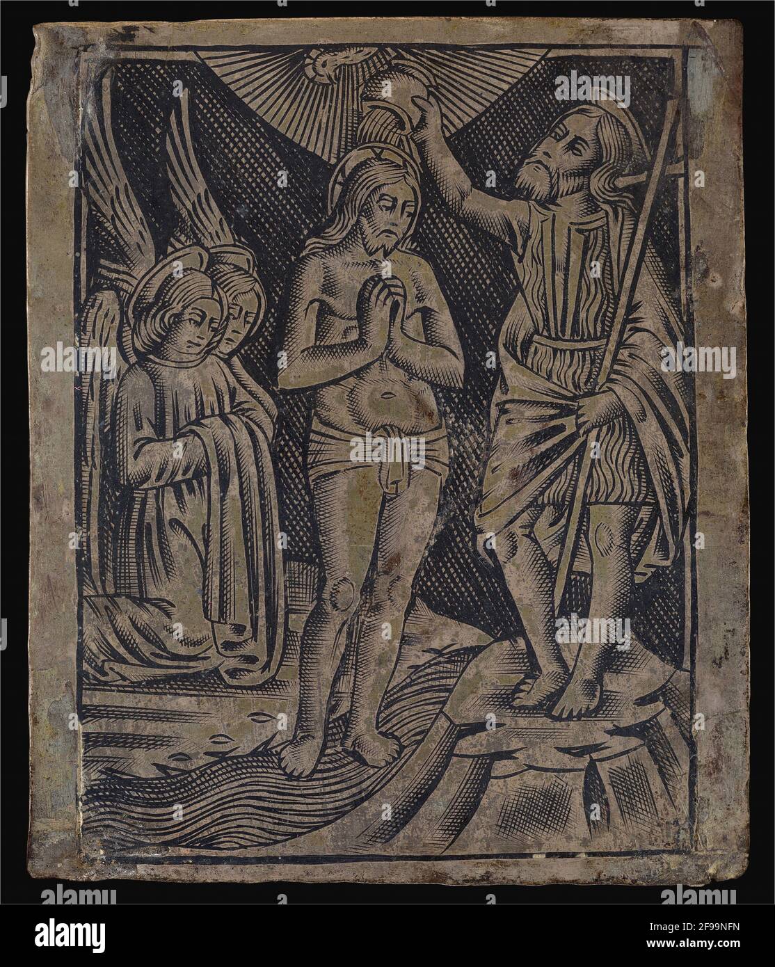 El bautismo de Cristo Fotografía de stock Alamy