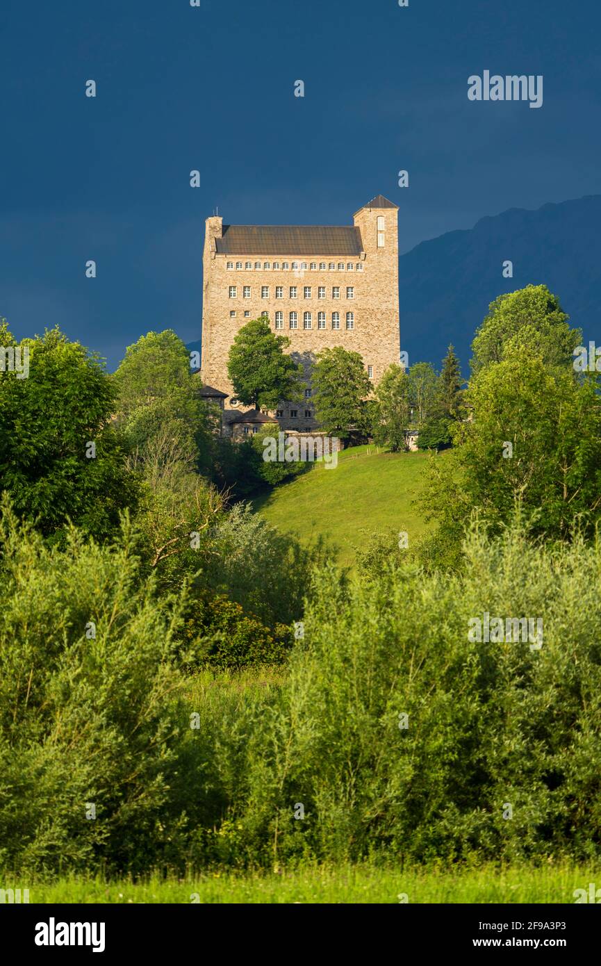 Cuartel general de Beck en Sonthofen, en el distrito de Oberallgäu. Originalmente el edificio era una de las doce escuelas de Adolf Hitler. Como Ordensburg Son Foto de stock