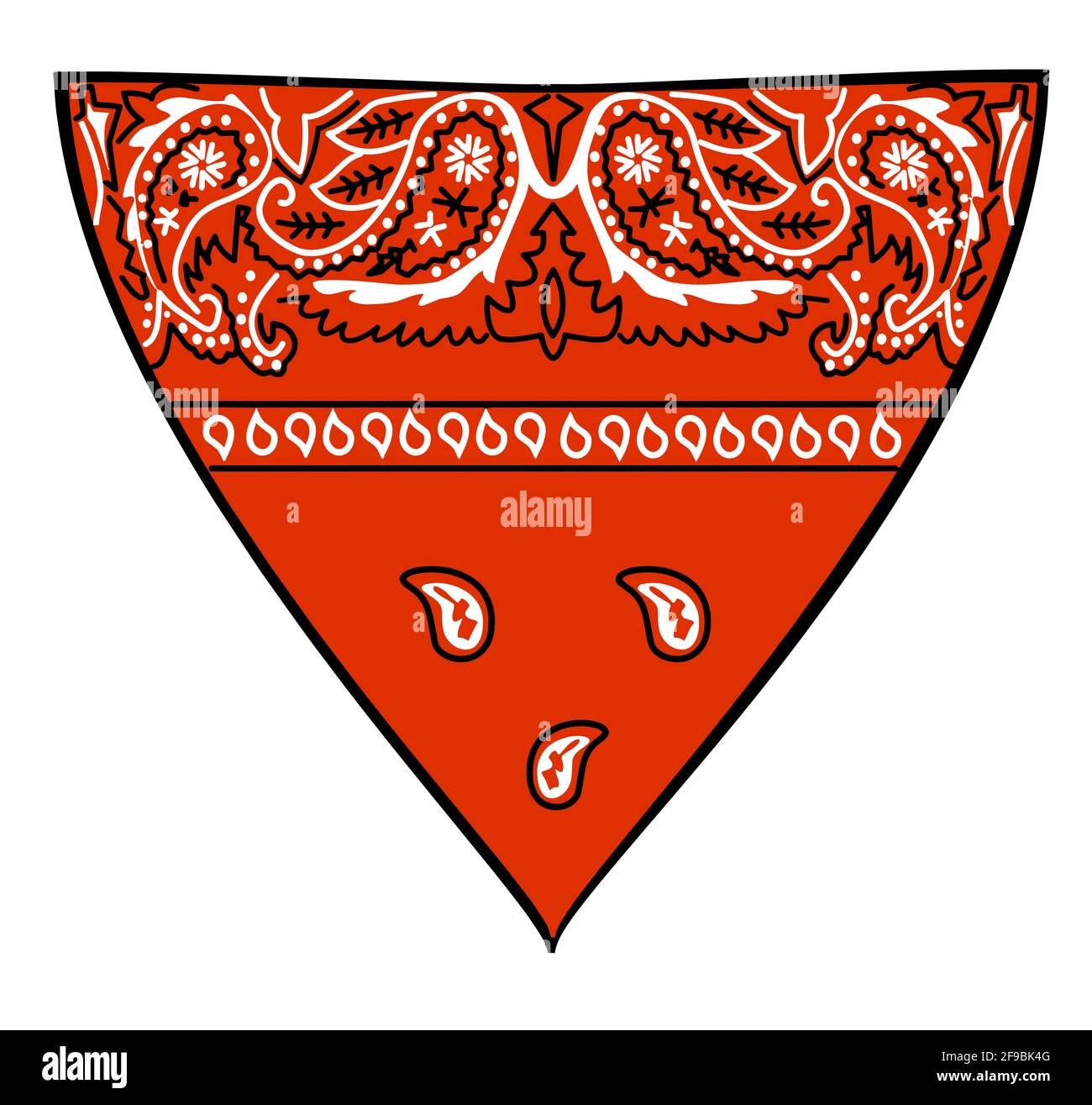 Pañuelo Bandana - Rojo