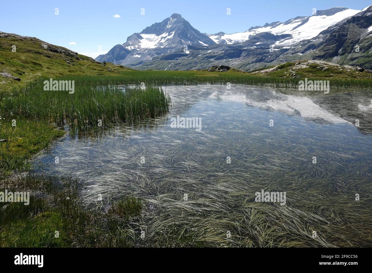 Lacs de Bellecombe, Parc Nationale de la Vanoise, Francia Foto de stock
