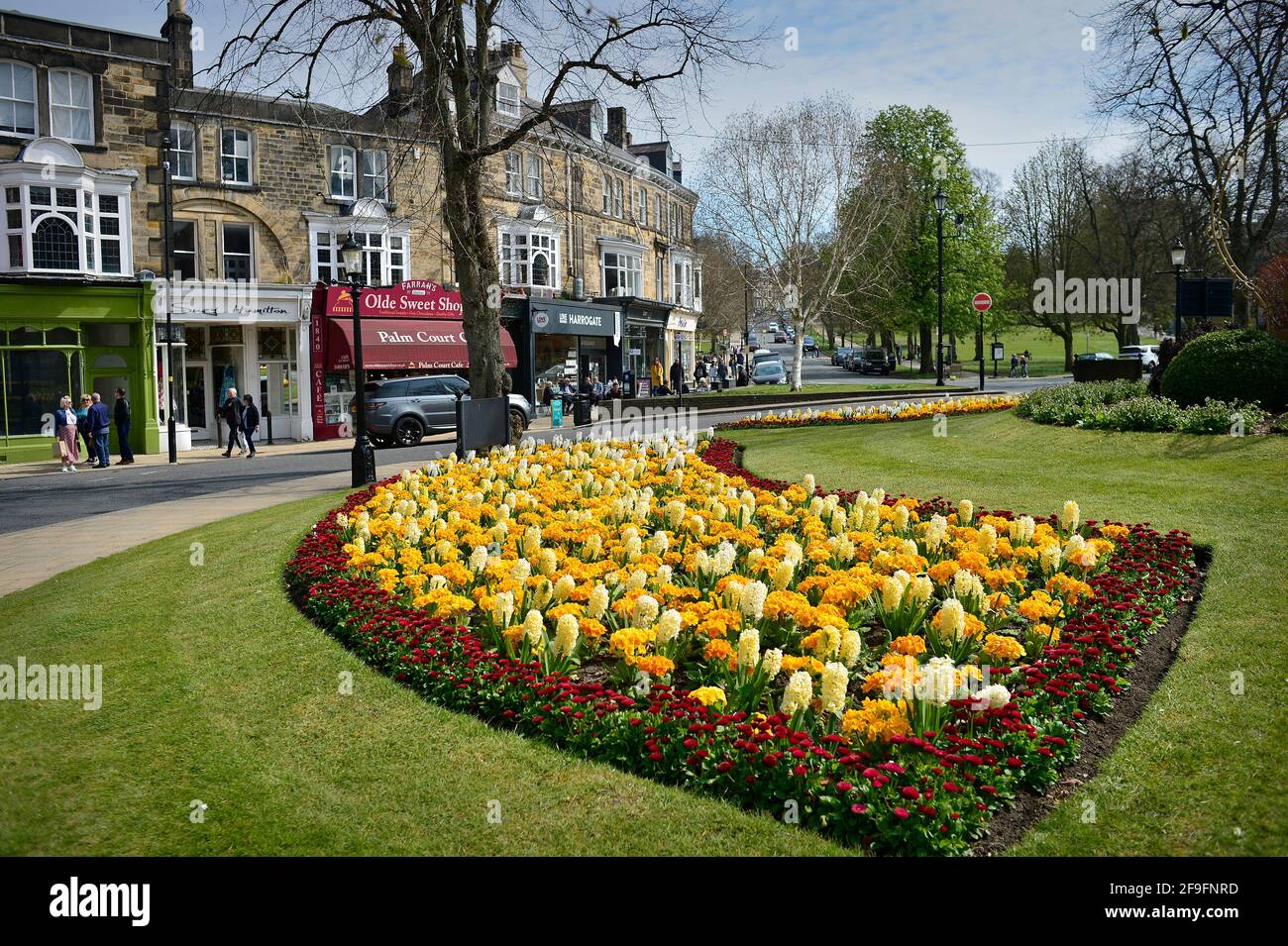 Harrogate North Yorkshire, Inglaterra Foto de stock