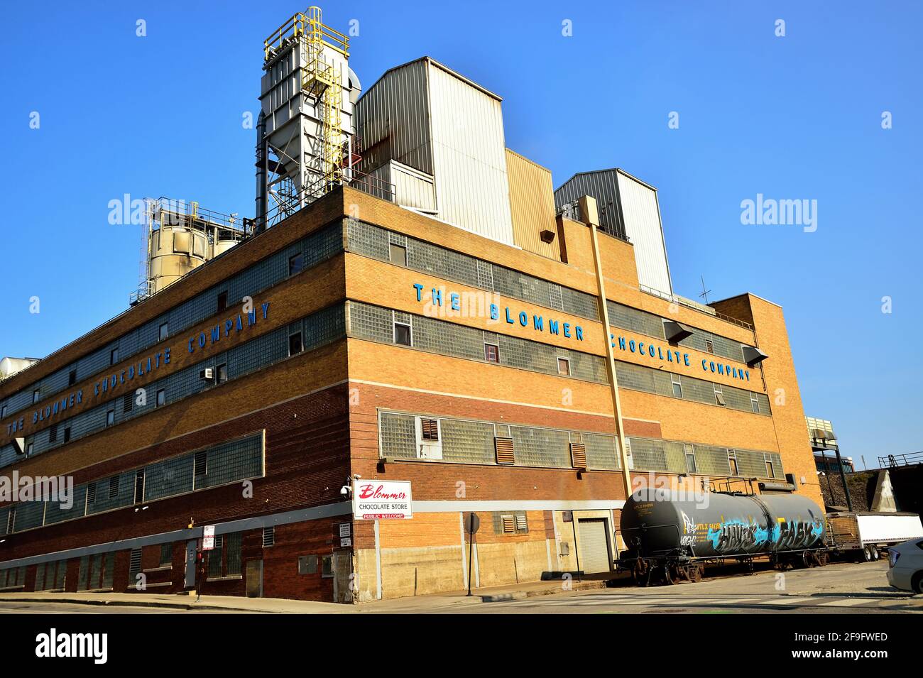 Chicago, Illinois, EE.UU. Blommer Chocolate Company, fundada en 1938