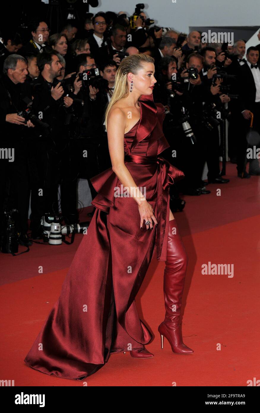 ALFOMBRA roja DOLOR Y GLORIA durante el Festival de Cine de Cannes 72nd 2019. Foto de stock
