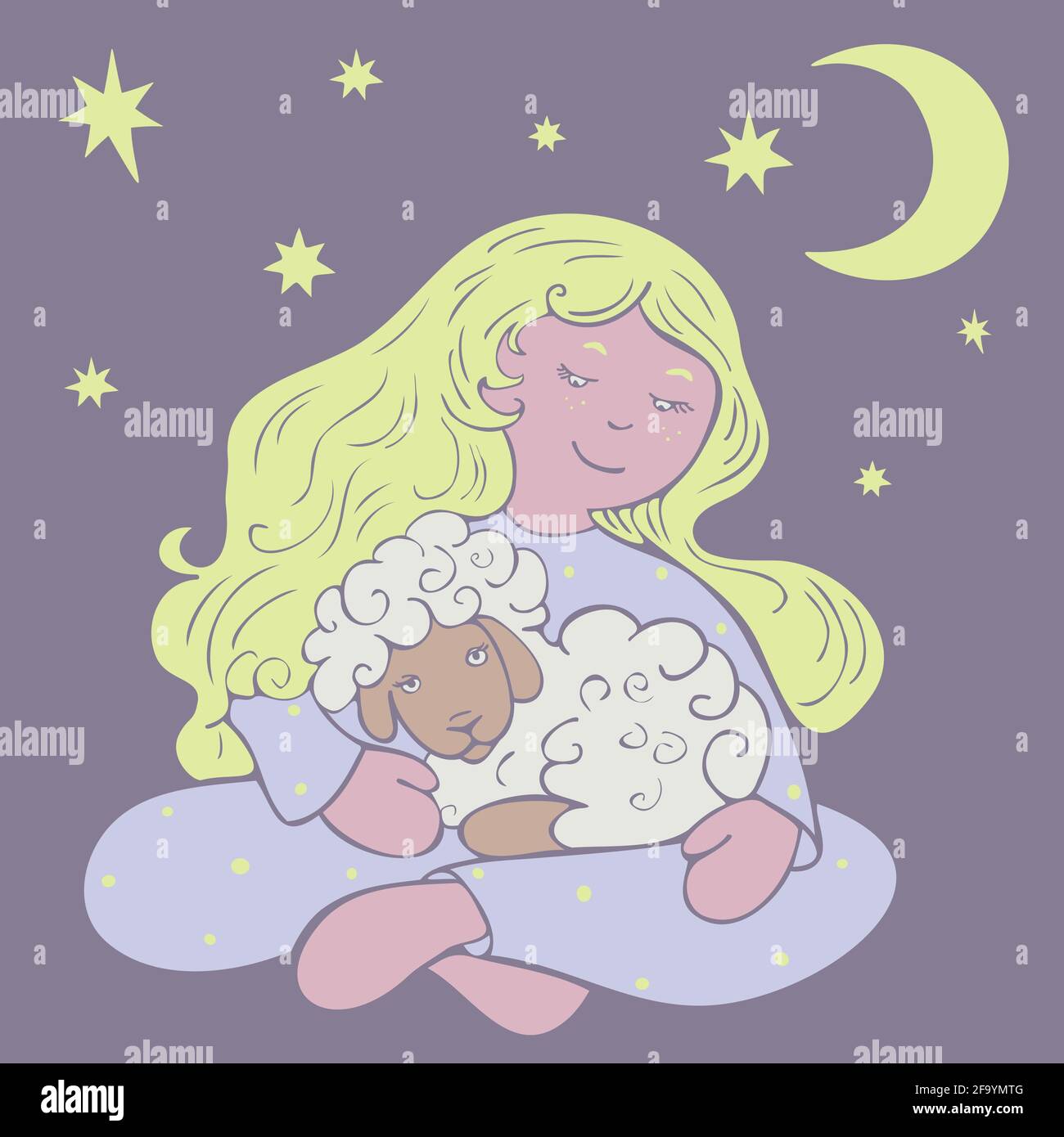 Conjunto de pijama. Colección de ropa para dormir para niños y adultos ropa  para dormir textil vector dibujos animados de colores Imagen Vector de  stock - Alamy