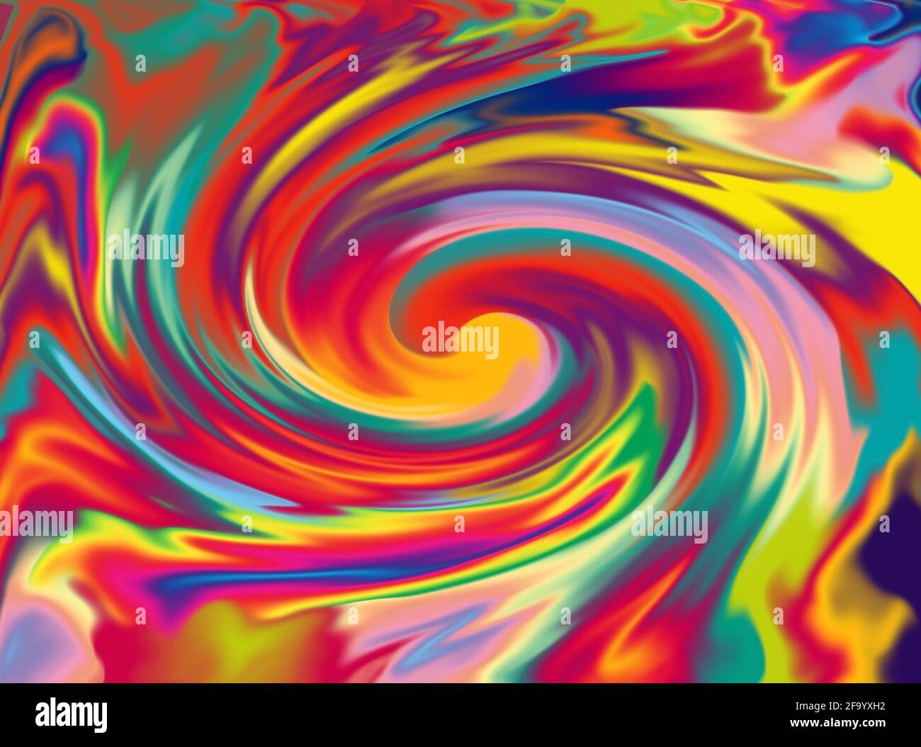 Multi-color artístico aceite de remolino estilo pintura fondo abstracto  Fotografía de stock - Alamy