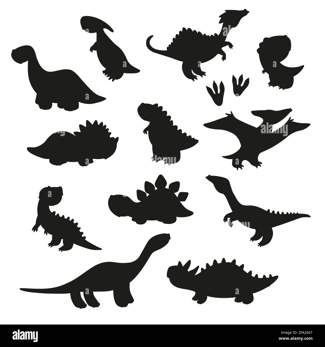 Conjunto de dinosaurio de dibujos animados lindo volando con globos de  patrones sin fisuras