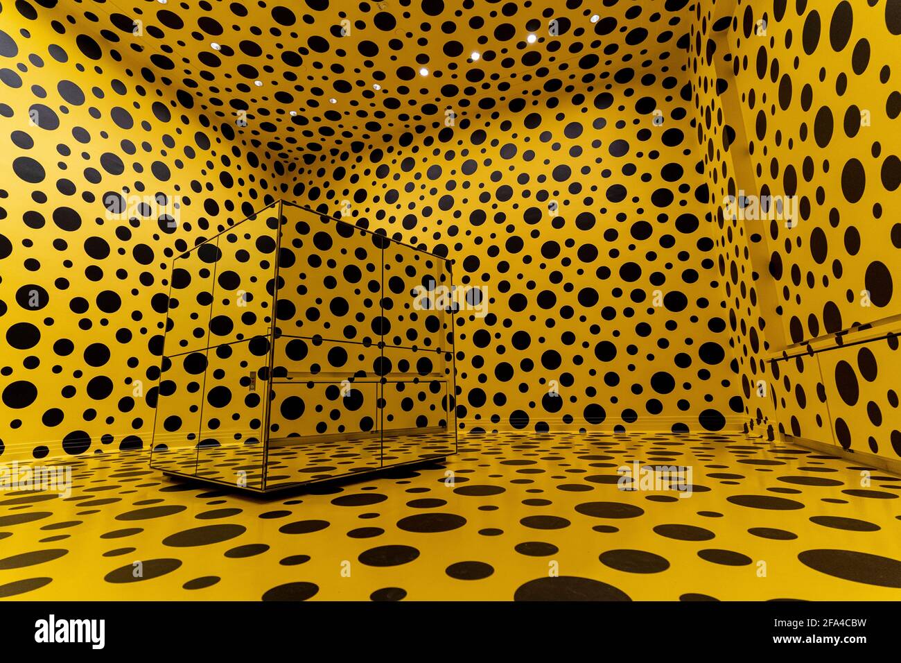 Berlín, Alemania. 22nd de Abr de 2021. Yayoi Kusama, uno de los