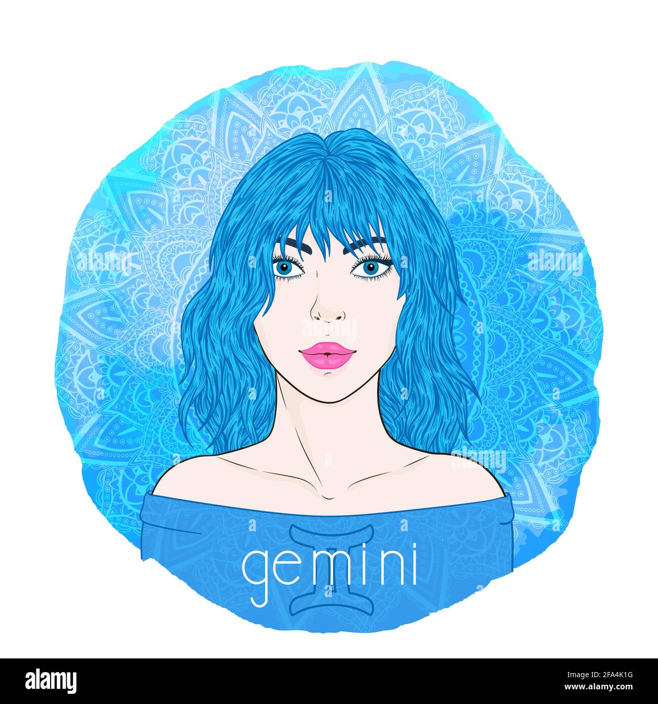 Simbolos zodiacales de aire Imágenes vectoriales de stock Alamy