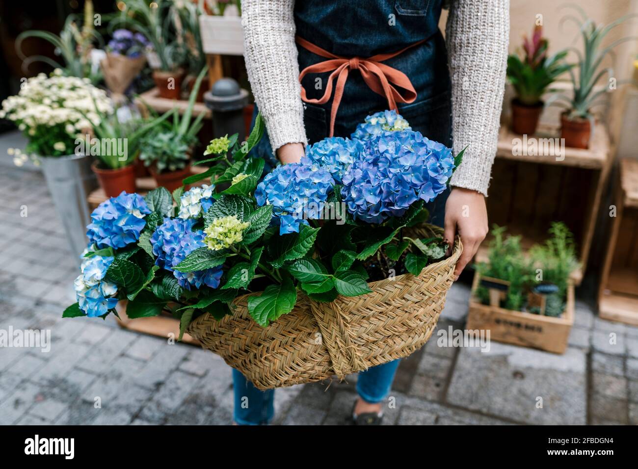 Casa y jardín Cesta Colgante Con Flores Artificiales pensamientos y Gerbera  único hecho a mano ST3106220