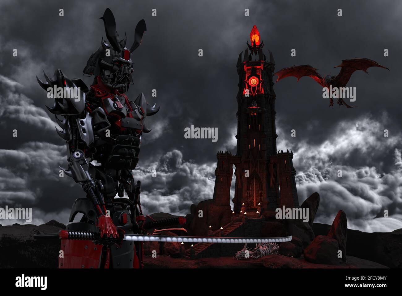 Espada del dragón guerrero fotografías e imágenes de alta resolución - Alamy