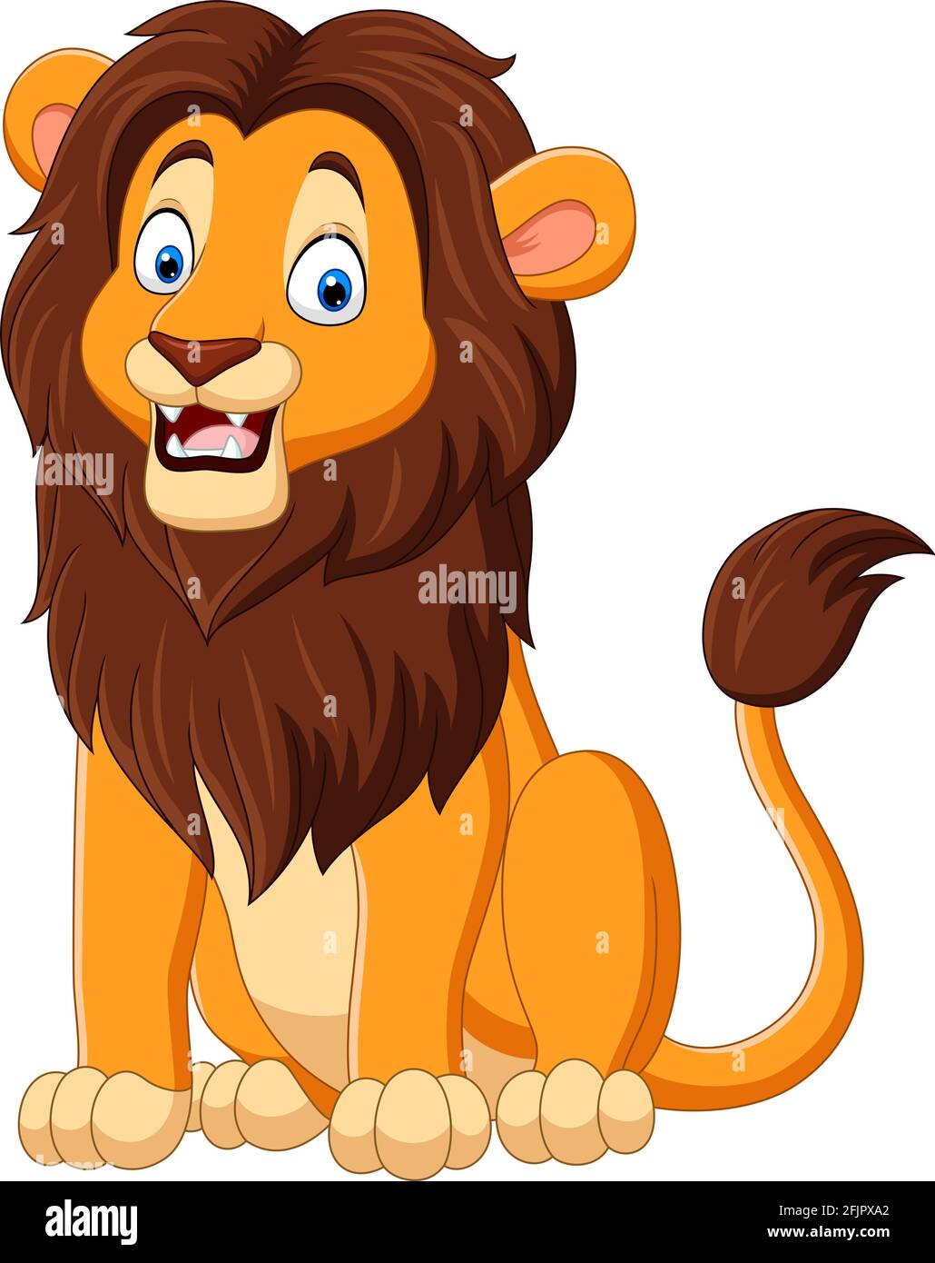 León divertido de dibujos animados sobre fondo blanco Imagen Vector de stock - Alamy León divertido de dibujos animados sobre fondo blanco Imagen Vector de stock - Alamy