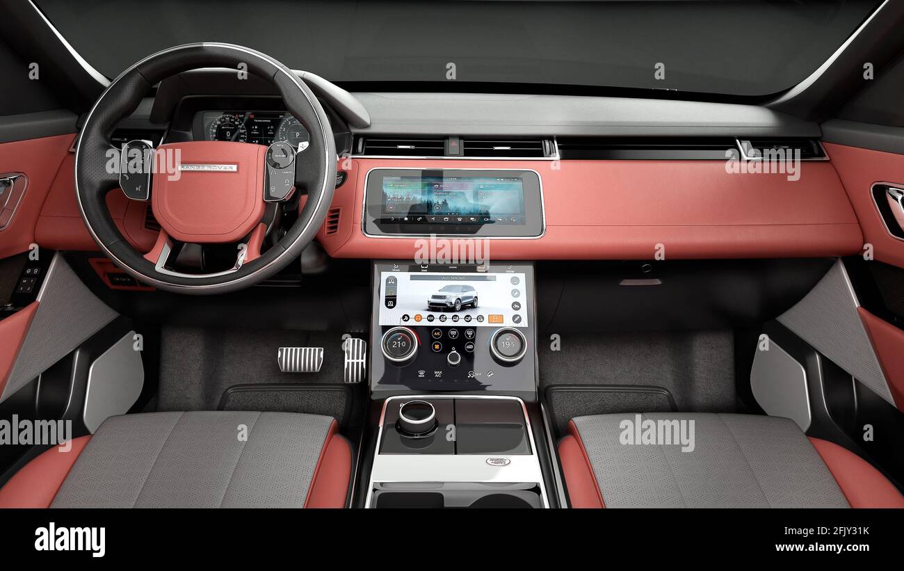 Range rover interior fotografías e imágenes de alta resolución - Alamy