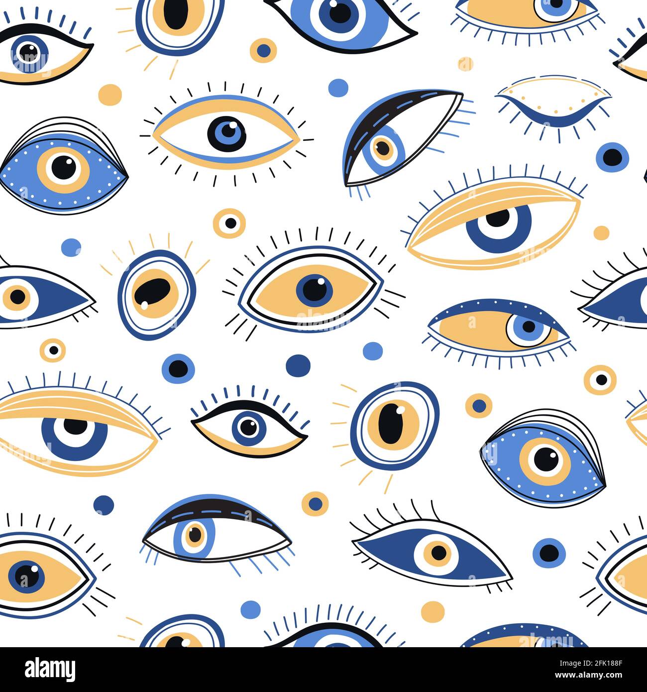 Se han establecido símbolos e iconos de ojo maligno o ojo turco. Diseño  moderno de amuletos y decoración de casa idea Imagen Vector de stock - Alamy