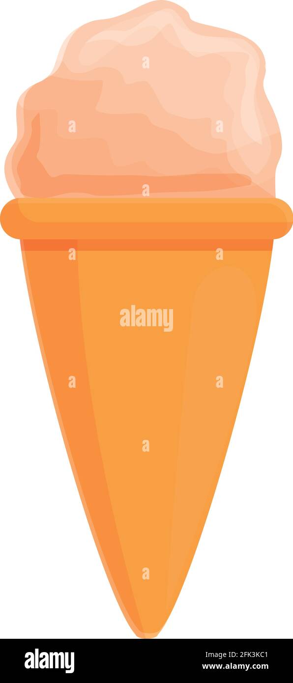 Icono de cono de helado. Dibujos animados de hielo cono vector icono para el diseño web aislado sobre fondo blanco Imagen Vector de stock - Alamy Icono de cono de helado. Dibujos animados de hielo cono vector icono para el diseño web aislado sobre fondo blanco Imagen Vector de stock - Alamy