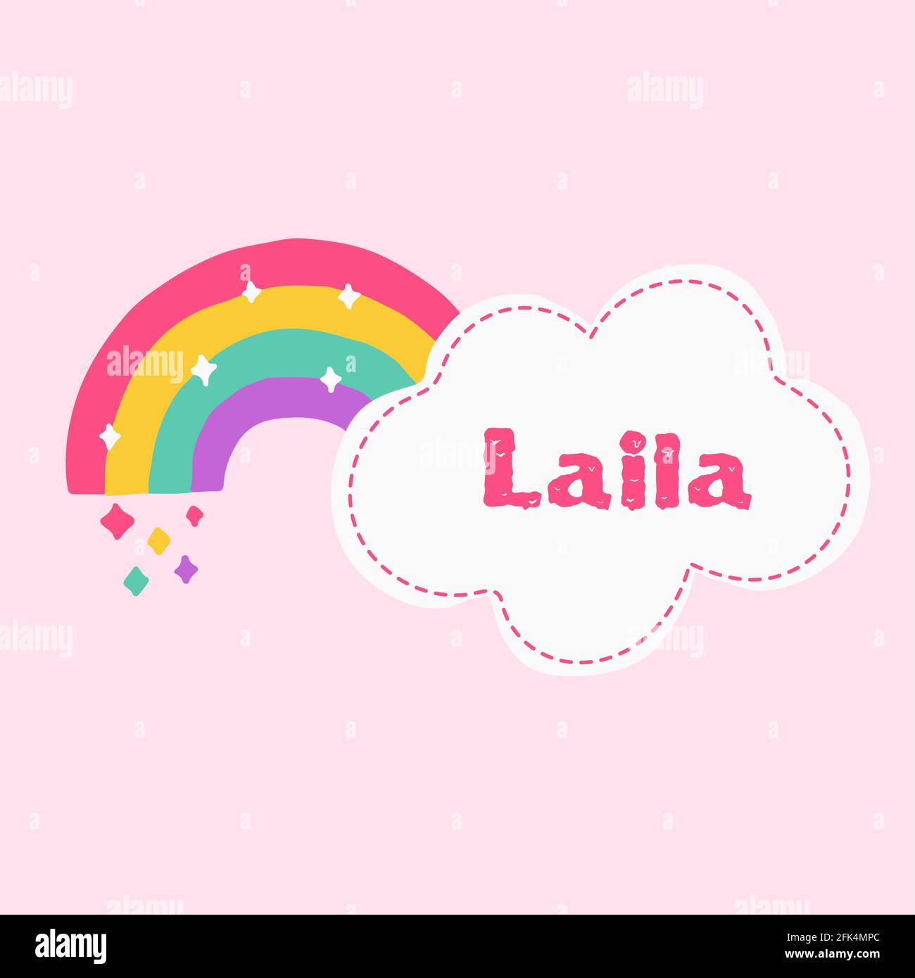 diseño de nombre de chica Fotografía de stock - Alamy