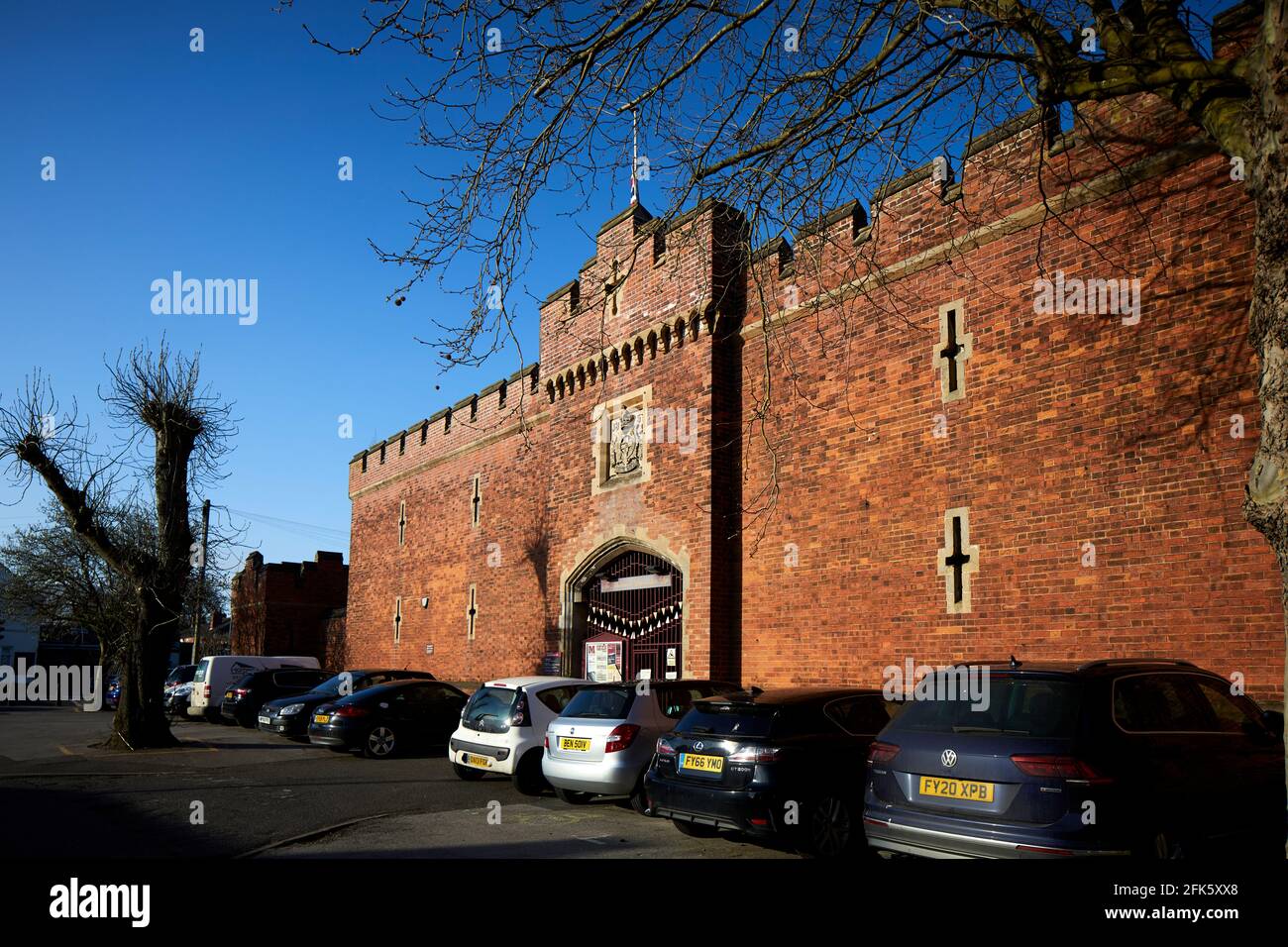 Lincoln, Lincolnshire, East Midlands, Brick Museum of Lincolnshire Life, en el Old Barracks en Burton Road Foto de stock