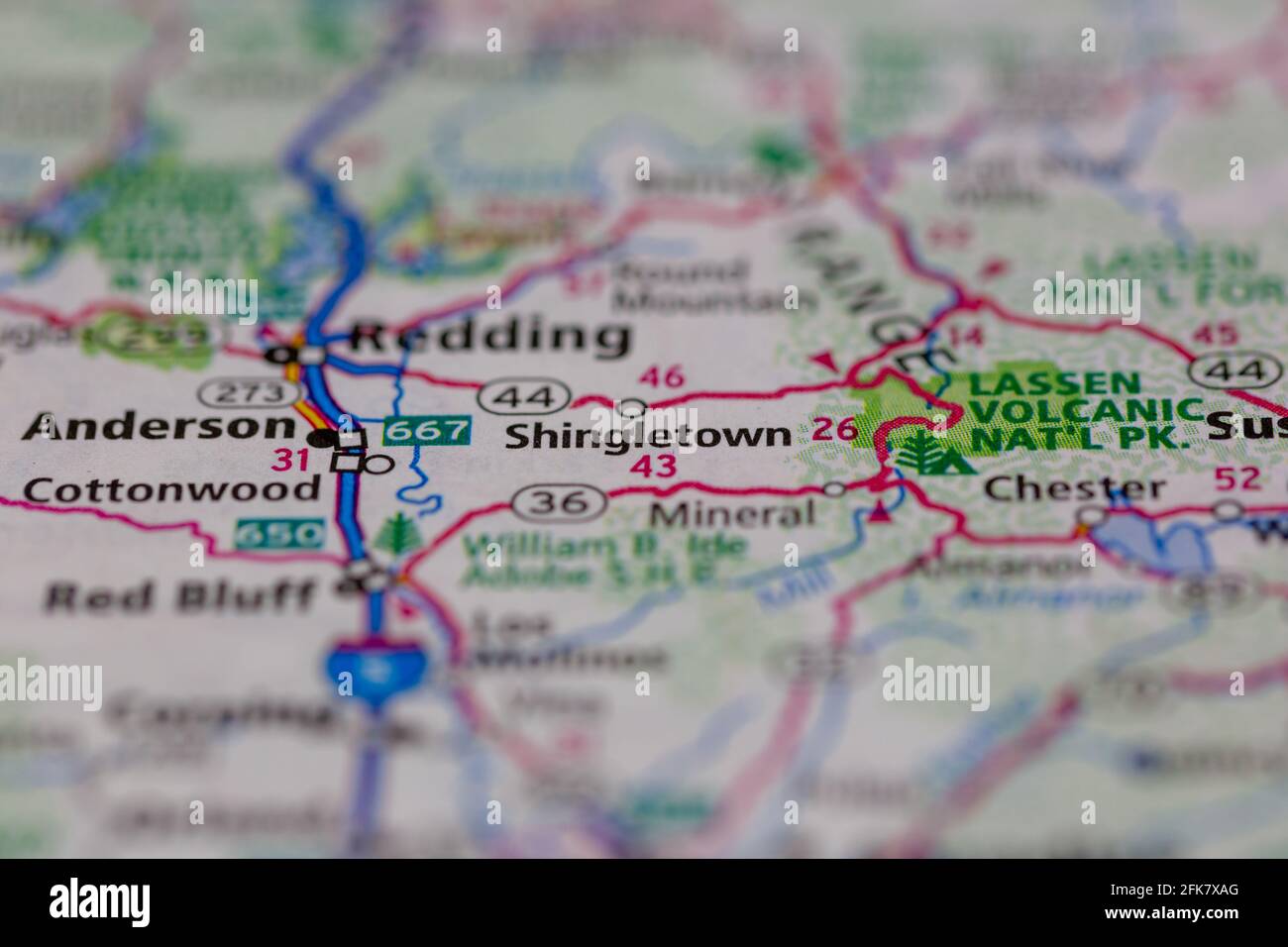 Mapa de shingletown fotografías e imágenes de alta resolución Alamy