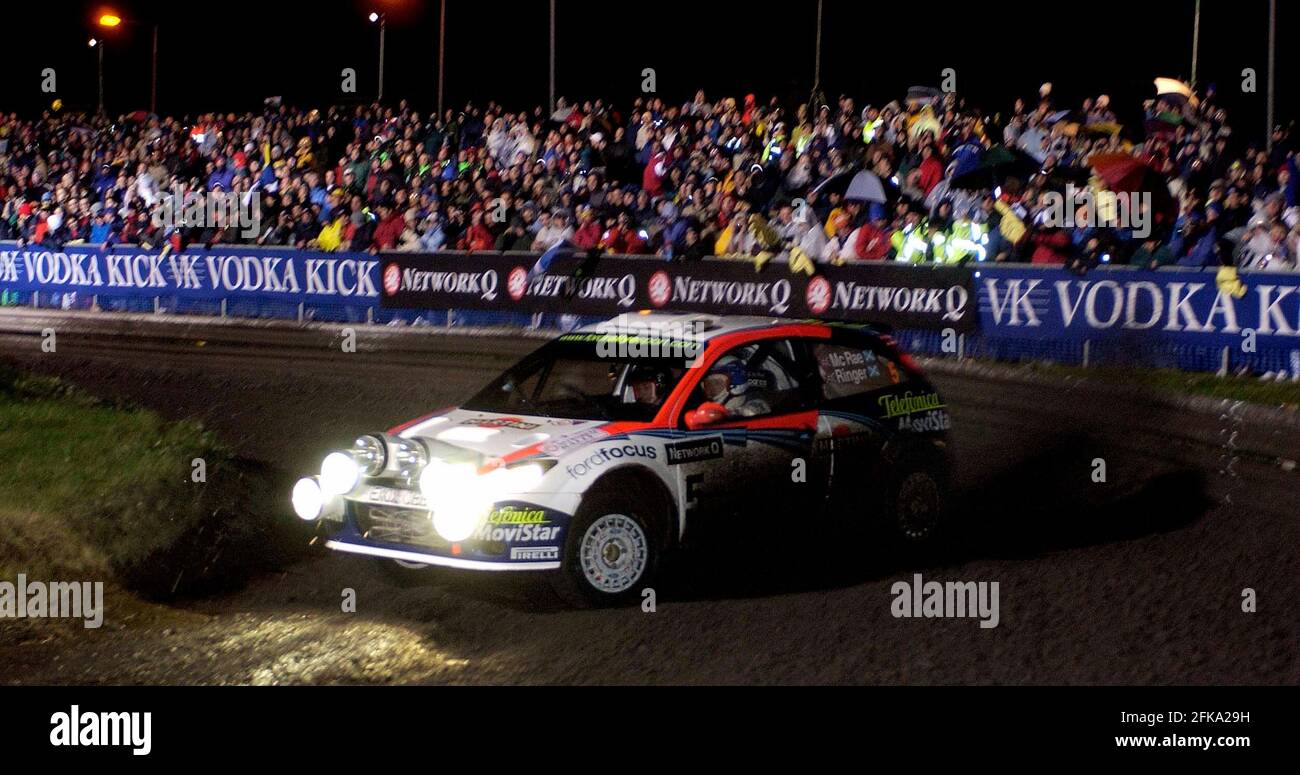 Red Q Rally Bof Gb Cardiff Ss Colin Mcmrae 14 11 22 Imagen David Ashdownrally Fotografia De Stock Alamy