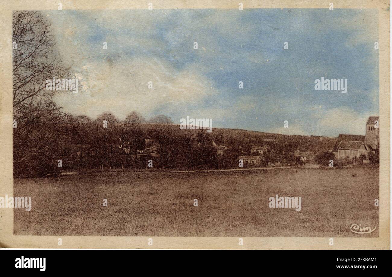 EPIEDS. Departamento francés: 02 - Aisne Postcard finales del siglo 19th - principios del siglo 20th Foto de stock