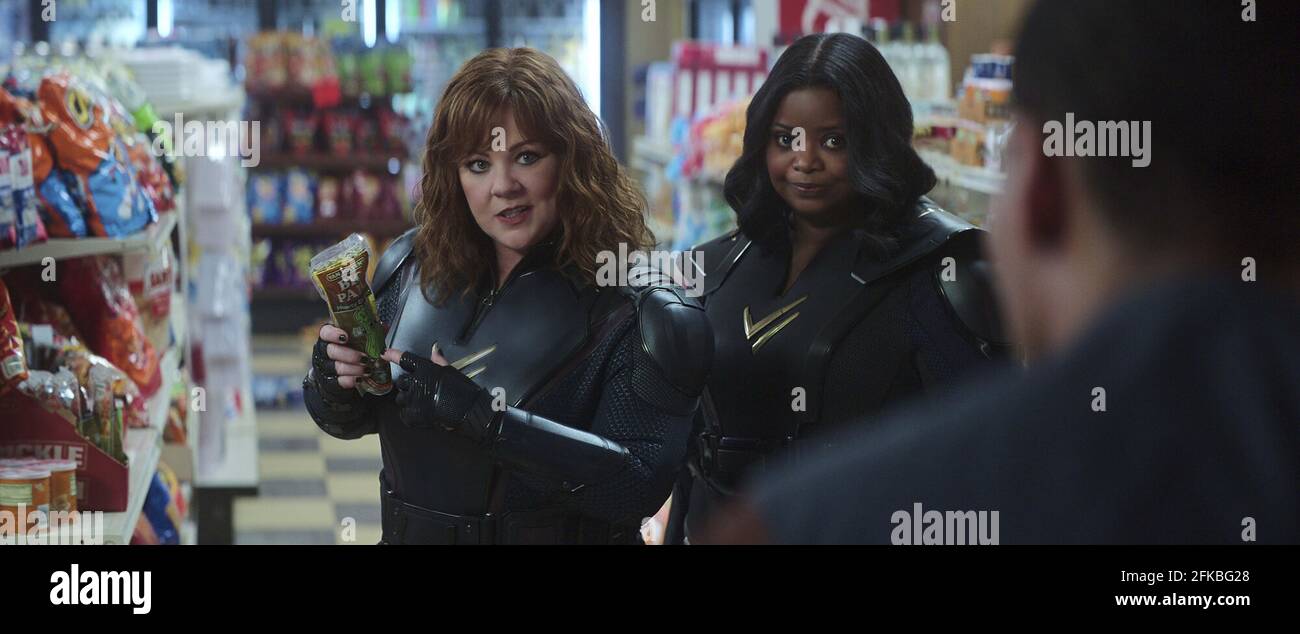 THUNDER FORCE (2021) MELISSA MCCARTHY OCTAVIA SPENCER BEN FALCONE (DIR)  NETFLIX/MOVIESTORE COLECCIÓN LTD Fotografía de stock - Alamy