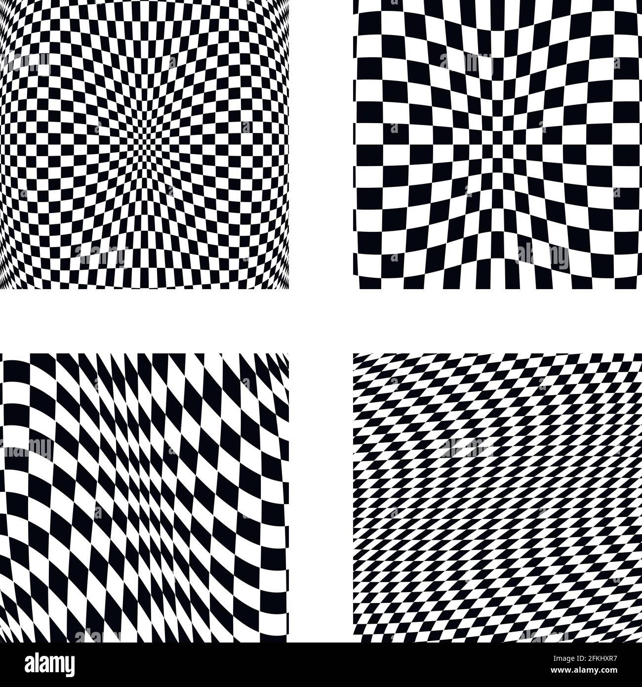 Establecer ilusiones volumétricas Ilustración del Vector