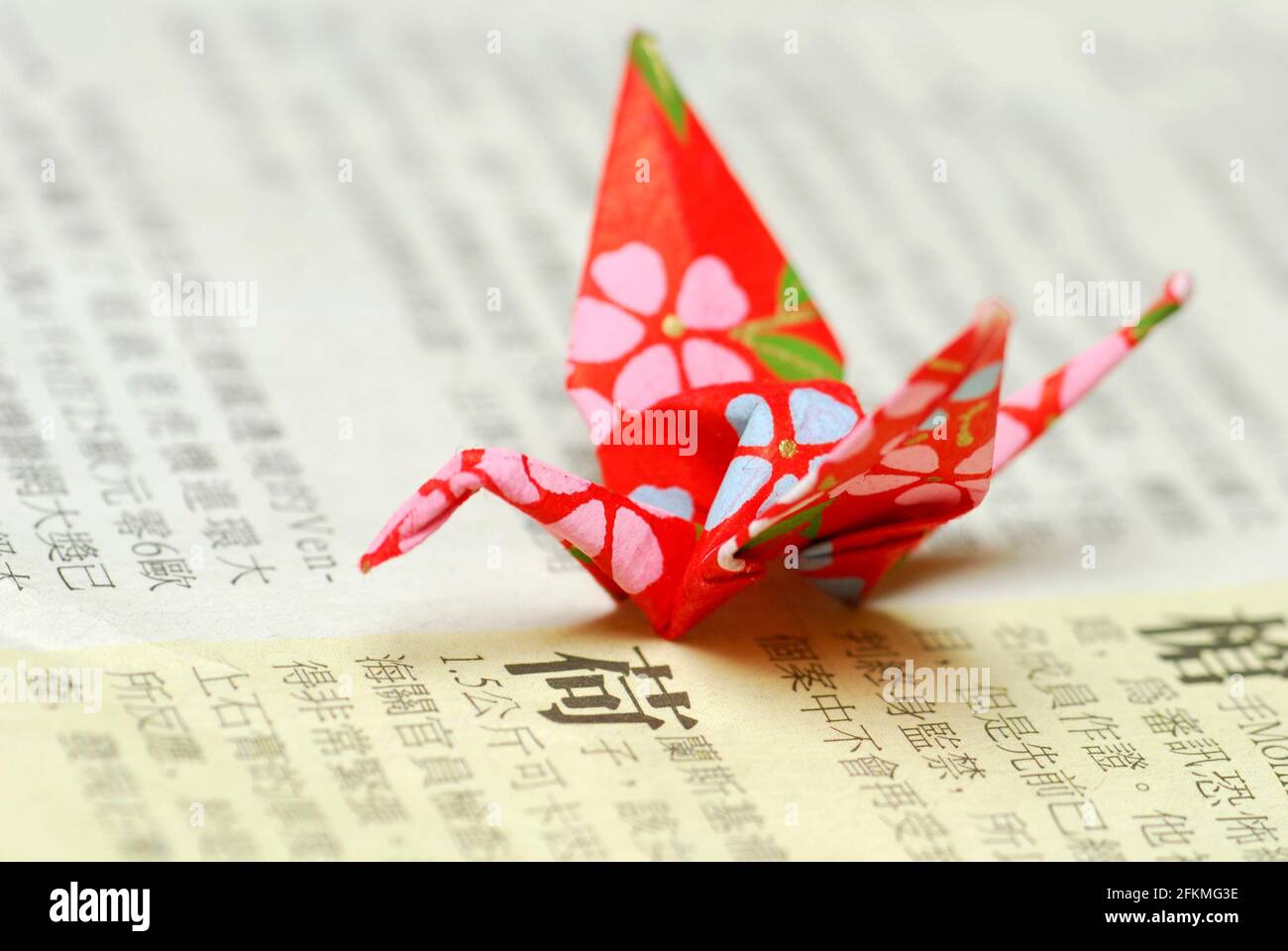 Grúa de origami, origami, arte de plegado de papel japonés, arte de papel  Fotografía de stock - Alamy