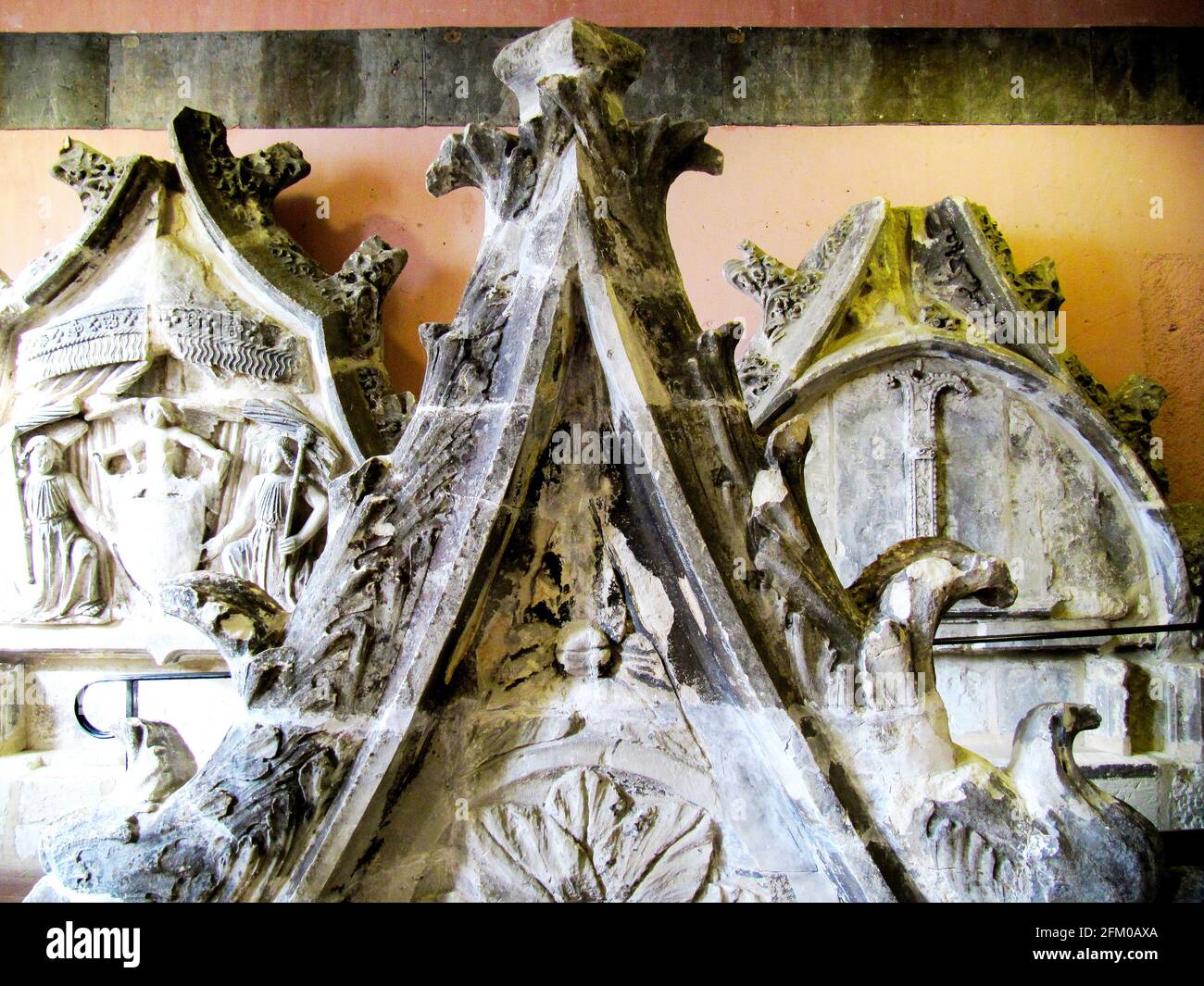 Detalle del Chateau de Blois, Loire et Cher, Pays de la Loire, Valle del Loira , Patrimonio de la Humanidad de la UNESCO, Francia Foto de stock