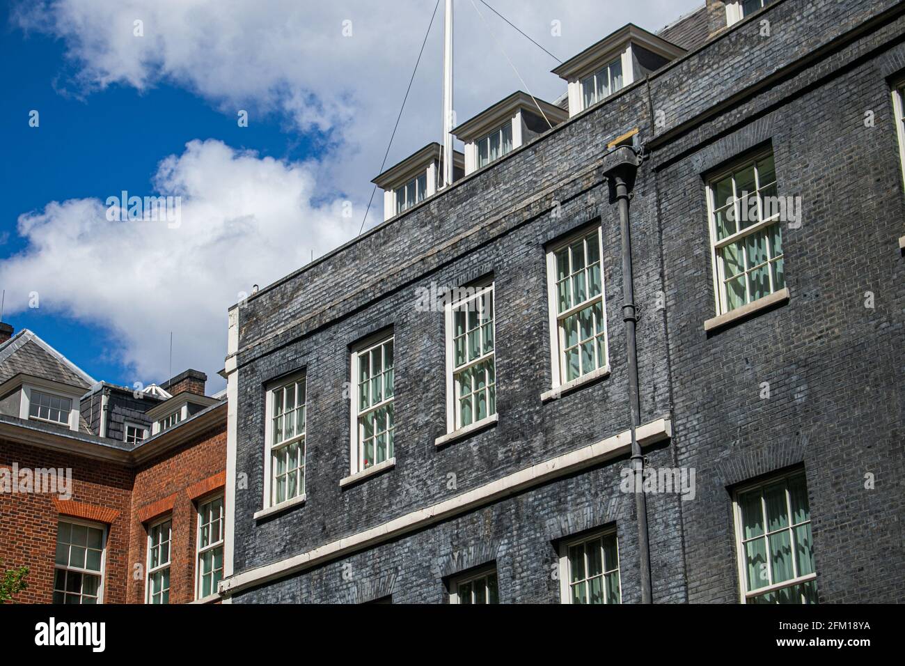 WIMBLEDON LONDRES, 5 de mayo de 2021. Vista del apartamento en Downing  Street, en el centro de la controversia sobre la renovación del dinero del  partido, que ha estado dominando los titulares