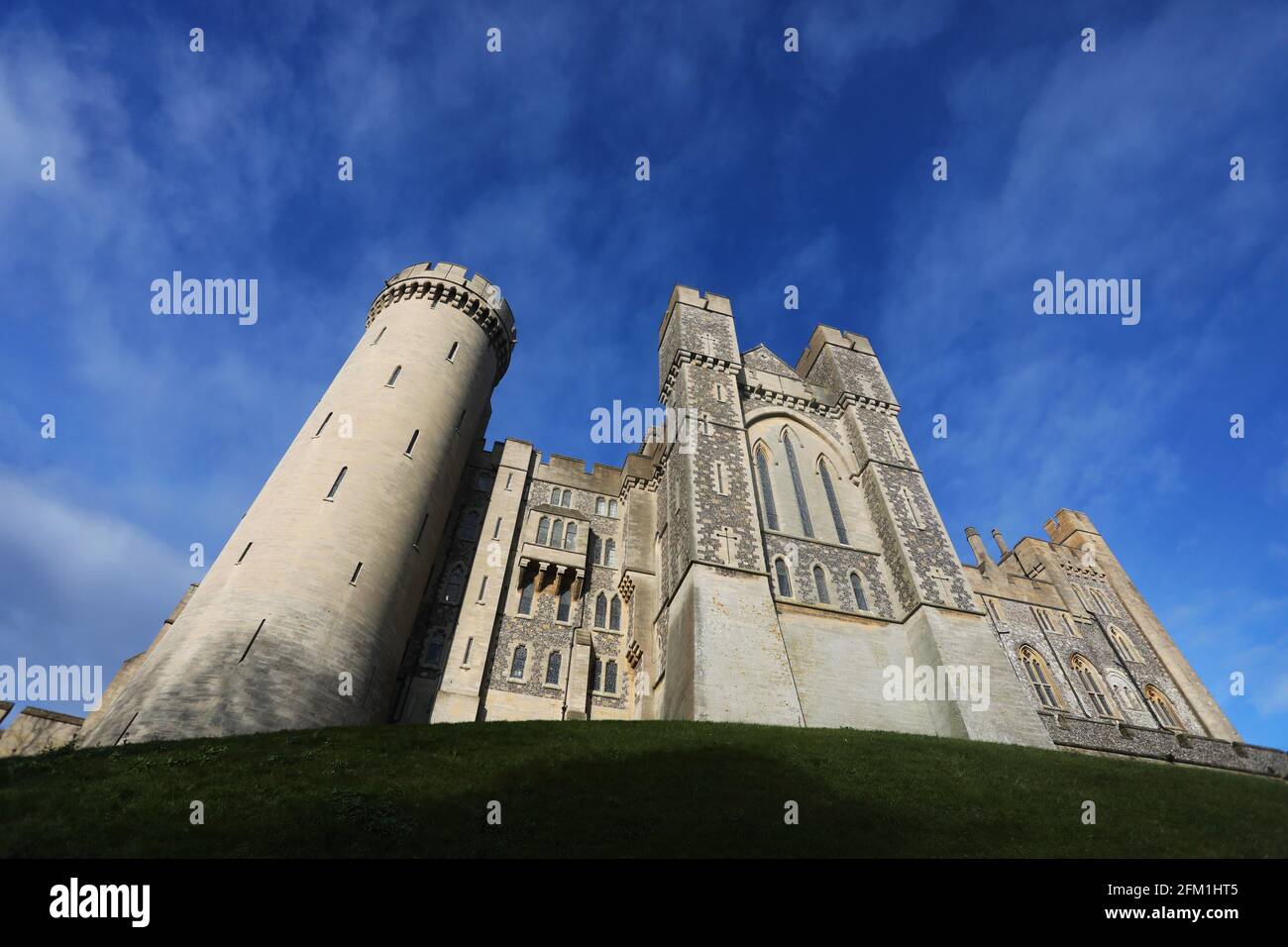 Castillo de Arundel, Arundel, West Sussex, Reino Unido. Foto de stock