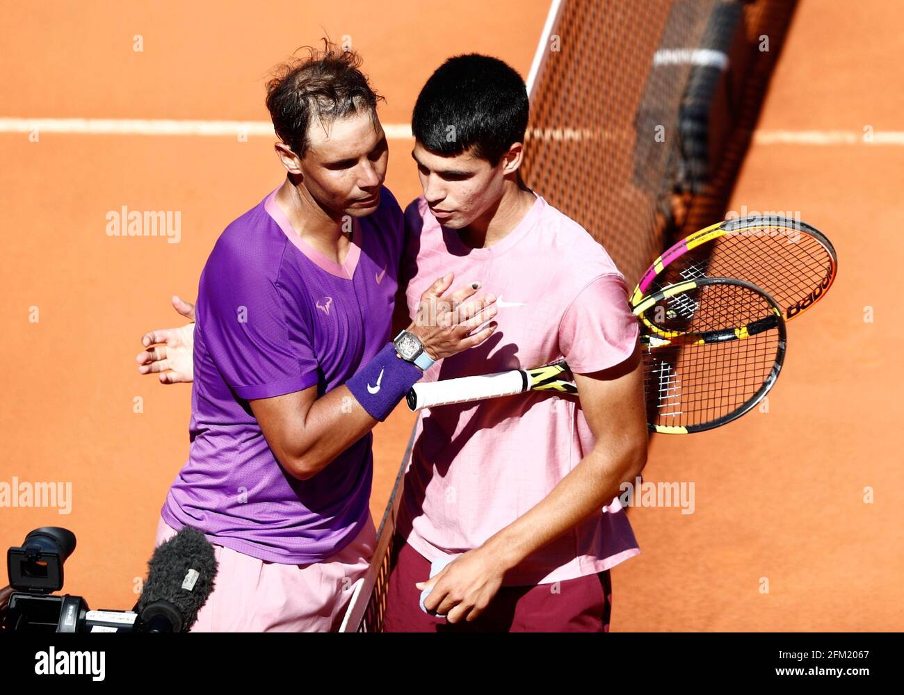 Tenis - ATP Masters 1000 - Madrid Open - Caja Magica, Madrid, España - 5 de  mayo de 2021 Rafael