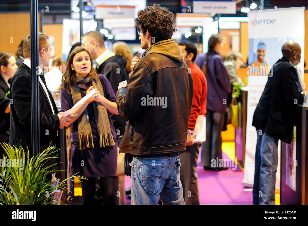 Forum Empploi-Handicap - Empleos para discapacitados , París, Ile-de-France, Francia Foto de stock