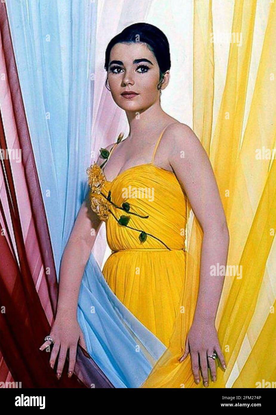 ANNA MARIA ALBERGHETTI actriz cinematográfica italiana-americana en 1960 Foto de stock