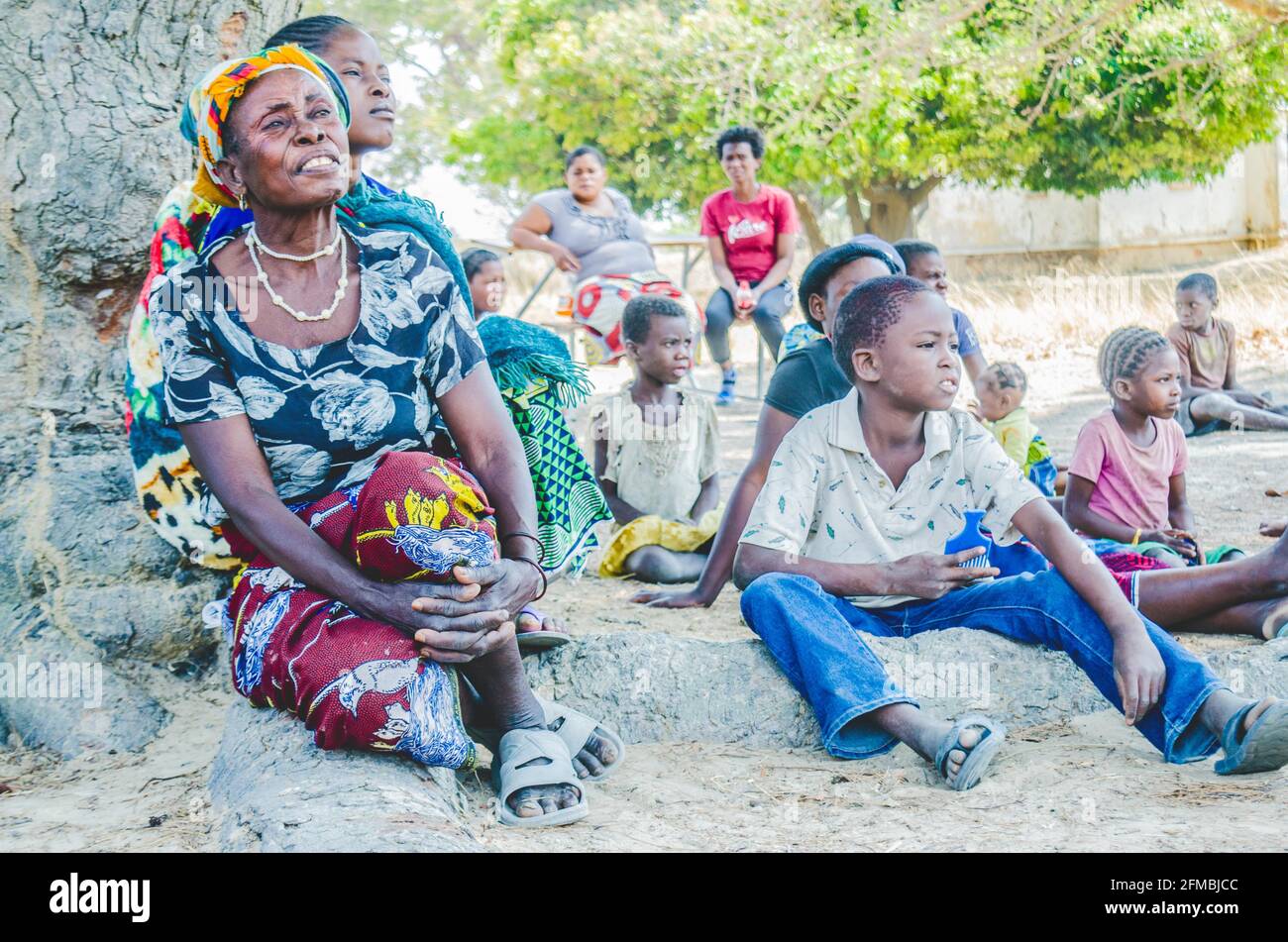 Lusaka, Chongwe Village, Zambia, 06th de mayo de 2021, Mujer pobre de