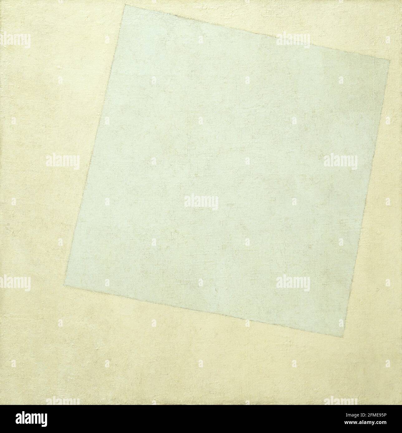 Kazimir Malevich. (Ruso, nacido Ucrania. 1878-1935). Composición del  Suprematista: Blanco sobre Blanco. 1918. Óleo sobre lienzo Fotografía de  stock - Alamy