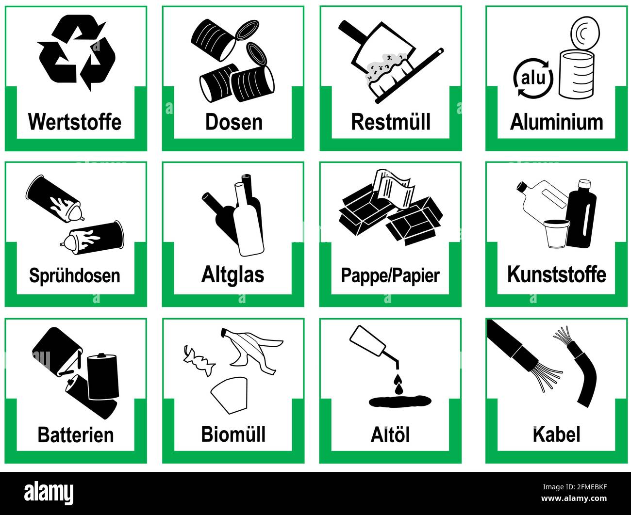 Materiales reciclables Imágenes recortadas de stock - Alamy